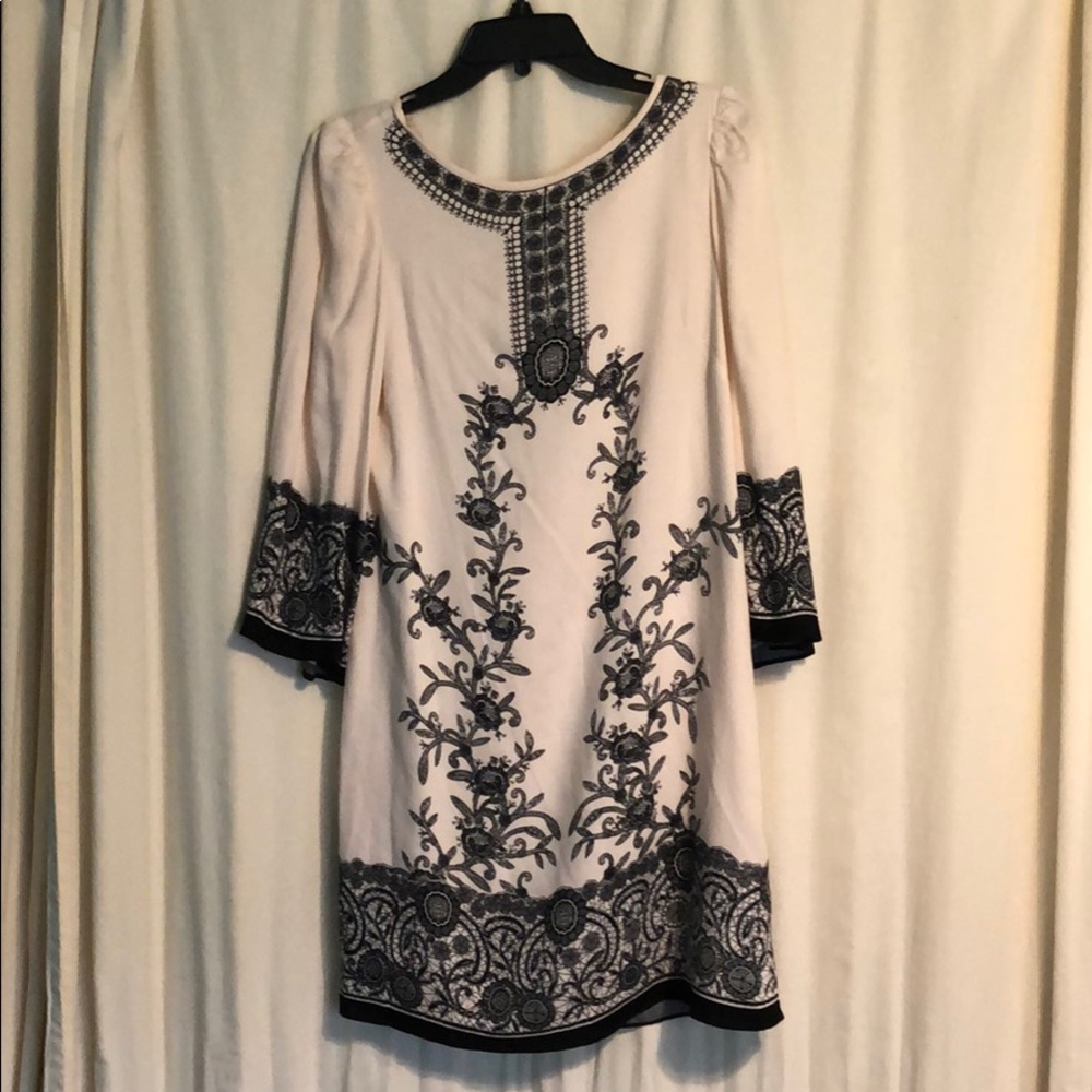 Floral a-line dress